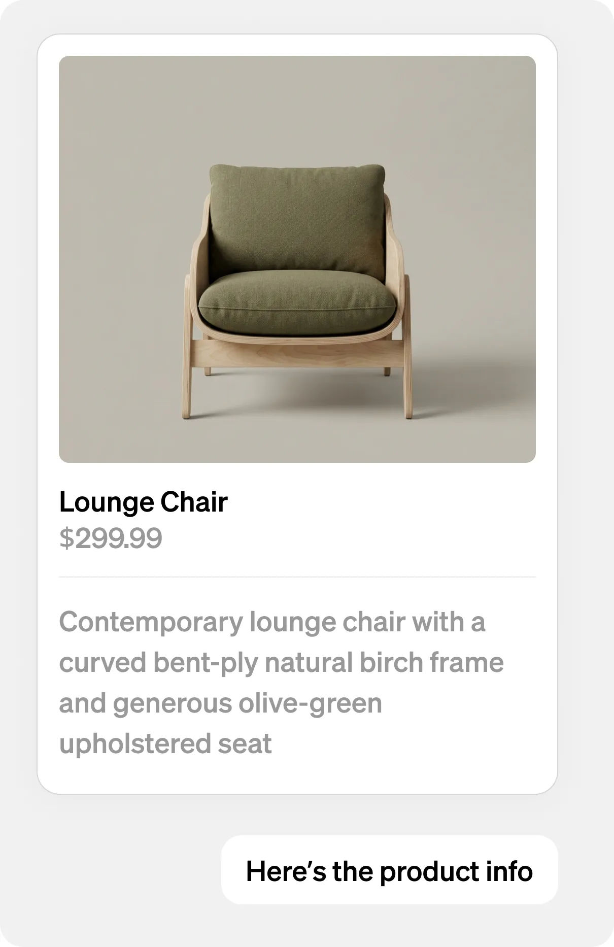 Lounge Chair product card